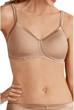 Zdjęcie Biustonosz dla Amazonek bez fiszbin Lara Satin, Amoena, ROZMIAR: 90, MISECZKA: C, Kolor: Black - Susz