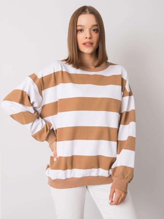 Bluza Biało-brązowy