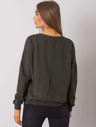 Bluza Ciemny khaki - zdjęcie 2