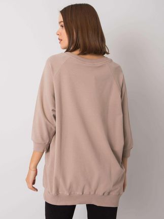 Bluza Ciemny bezowy - zdjęcie 2