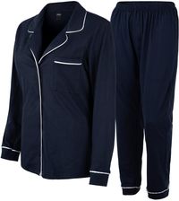 Zdjęcie Piżama damska długa HEYO HPD06 guziki - Gdańsk