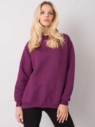 Bluza Ciemny fioletowy - zdjęcie 2