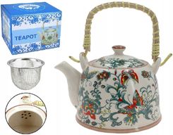 Zdjęcie Hanipol Czajnik Ceramiczny 800ml Z Metalowym Zaparzaczem - Krobia