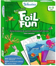 Zdjęcie Trefl Skillmatics Foil Fun Świat Zwierząt 62604 - Śrem