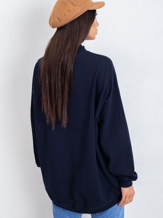 Bluza Granatowy - zdjęcie 2