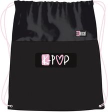 Zdjęcie St. Right Worek Szkolny Sportowy Gimnastyczny Na Buty Obuwie Do Szkoły Na Basen Trening Pink K-Pop Lover - Krajenka