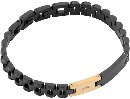 Men's Bracelet Bransoletka LIU JO MLJ301 Black - S72110100
