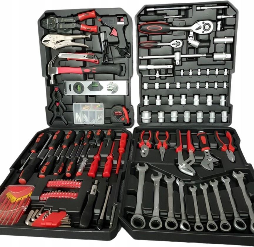 ミライグリッシュセット Zestaw narzędziowy Yato 1/4'' 3/8'' 1/2'' 173cz. YT-38931 Świat