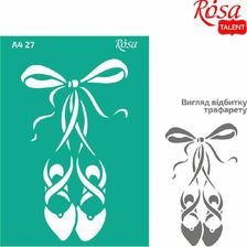 Zdjęcie Rosa Rosa Szablon Samoprzylepny Wielokrotnego Użytku Baletki 21X29.7Cm - Stęszew
