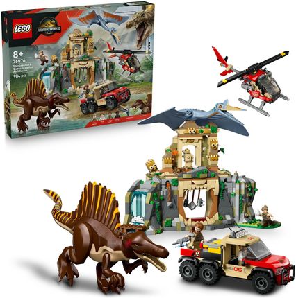 LEGO Jurassic World 76976 Powietrzna misja z kecalkoatlem i spinozaurem