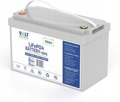 Zdjęcie Volt Polska Akumulator Lifepo4 12V 100Ah (100A) Bms Volt (6AKLI10012) - Brzeszcze