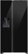 Samsung Lodówka Side By Side AI RS80F64JEBEO No Frost Drzwi Auto Open 178,6 x 91,2 x 71,6 cm 634 L Czarne szkło