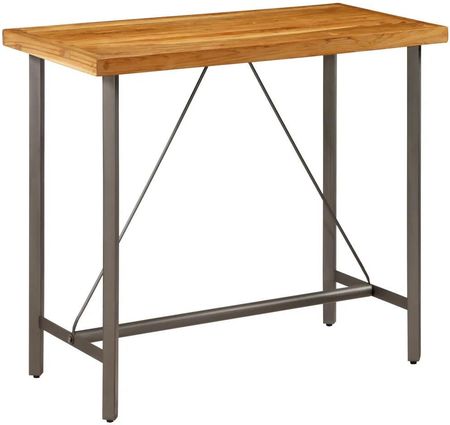 Zakito Stolik Barowy Drewno Tekowe 120x58x106cm (Z245804)