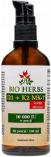Bio Herbs Witamina D3 K2 Mk-7 10 000Iu 100ml