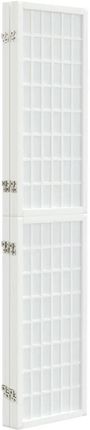 Zakito Home Parawan Japoński Składany Lite Drewno Biały 160x170cm (ZH352088) - zdjęcie 2