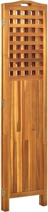 Zakito Home Drewniany Parawan Pokojowy 3-Panelowy Akacja 121x2x170cm Olej (ZH311878) - zdjęcie 2