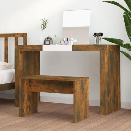 Zakito Home Taboret Drewniany 70x35x45cm Przydymiony Dąb (ZH820523) - zdjęcie 2