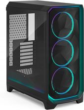 Zdjęcie Fractal Design Meshify 3 Ambience Pro RGB Black TG Light Tint czarny (FDCMES3A03) - Rychwał