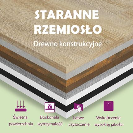 Zakito Home Półki 40X30 Czarne 4Szt. (ZH805156) - zdjęcie 2
