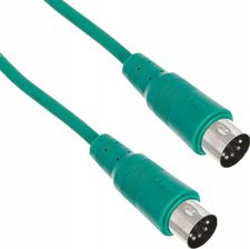 Kabel przewód audio sygnałowy MIDI Din 5 pin 0,3 m the sssnake SK366-03-GRN
