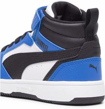 Zdjęcie Dziecięce sneakersy Rebound V6 Mid PUMA White Black Racing Blue - Bytom Odrzański