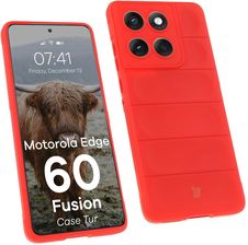 Bizon Pancerne Etui Case Tur Do Motorola Edge 60 Fusion Czerwone