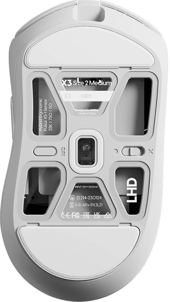 Mysz Pulsar X3 LHD Biały (PX3L22) - Opinie i ceny na Ceneo.pl