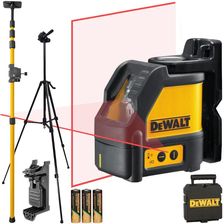 Zdjęcie DeWalt Laser Krzyżowy Czerwony 15m + Statyw DW088K+W260  - Niepołomice