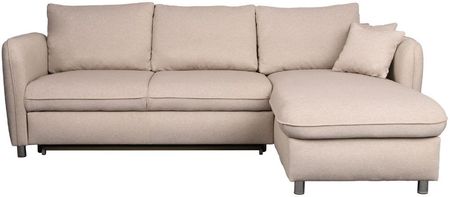 Narożnik rozkładany Evola z funkcją spania, beżowy