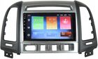 Smart-Auto Radio Nawigacja Gps Hyundai Santa Fe 2006-2012 Android (FR78256+2DINHY018)