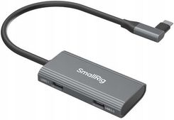 Zdjęcie Smallrig 4598 Hub USB-C 4 w 1 PD/USB-C 3.1/USB-C 2.0 z adapterem audio - Poznań