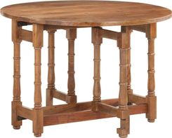 vidaXL Stół Do Jadalni Okrągły 110x76cm Z Litego Drewna Mango Stoły Drewniany Drewniane J (HL321701)