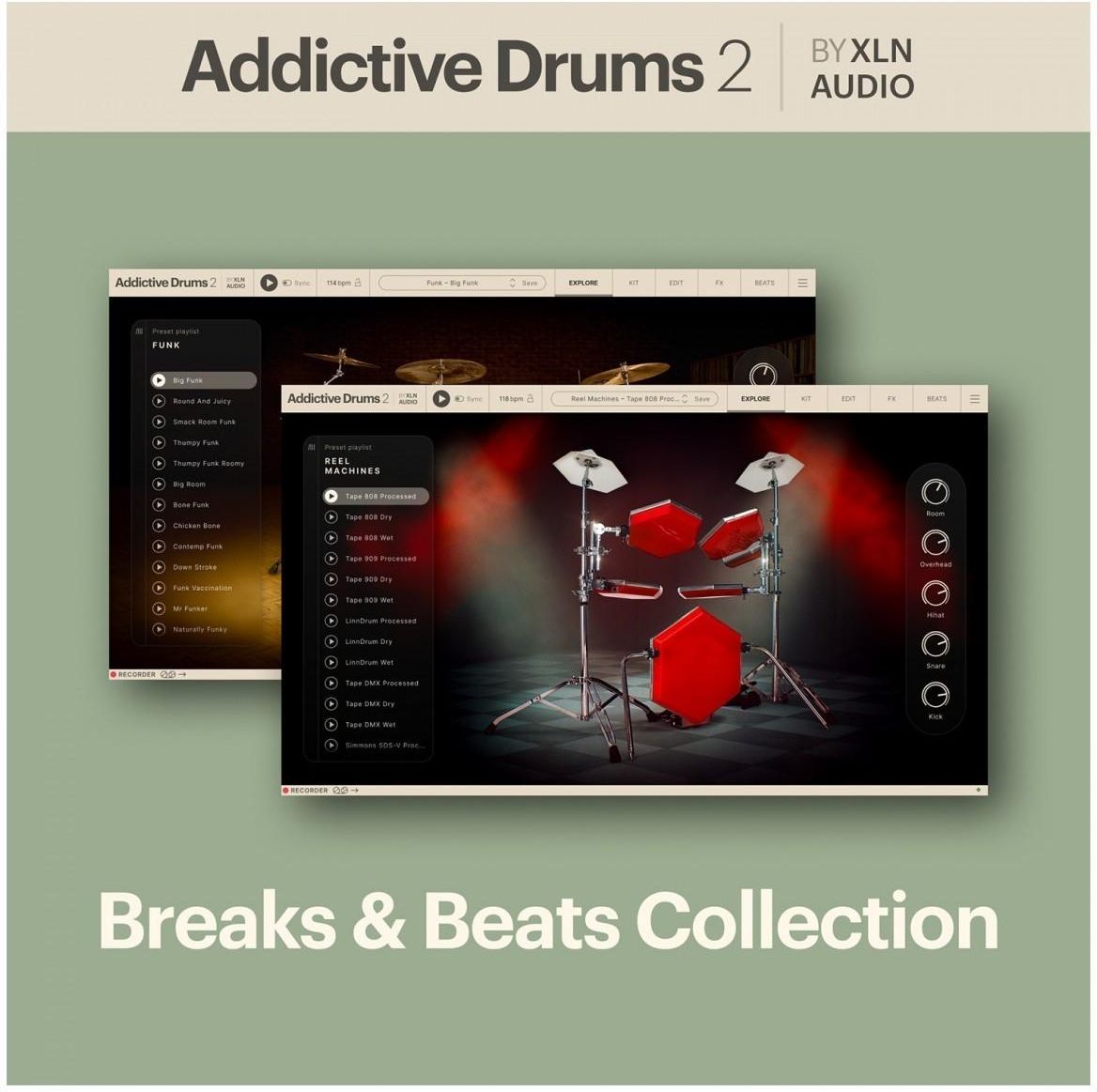 Program muzyczny Xln Audio Addictive Drums 2: Breaks & Beats Collection ...