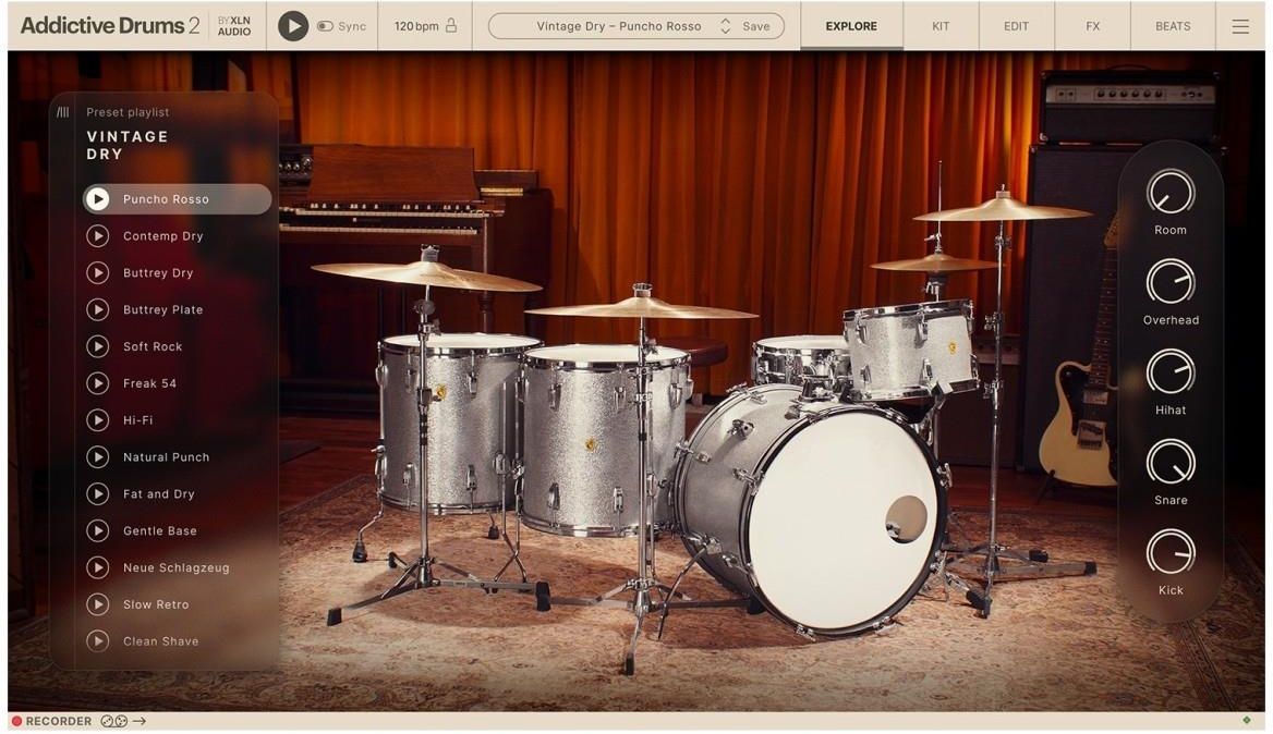 Program muzyczny Xln Audio Addictive Drums 2: Vintage Dry ADpak ...