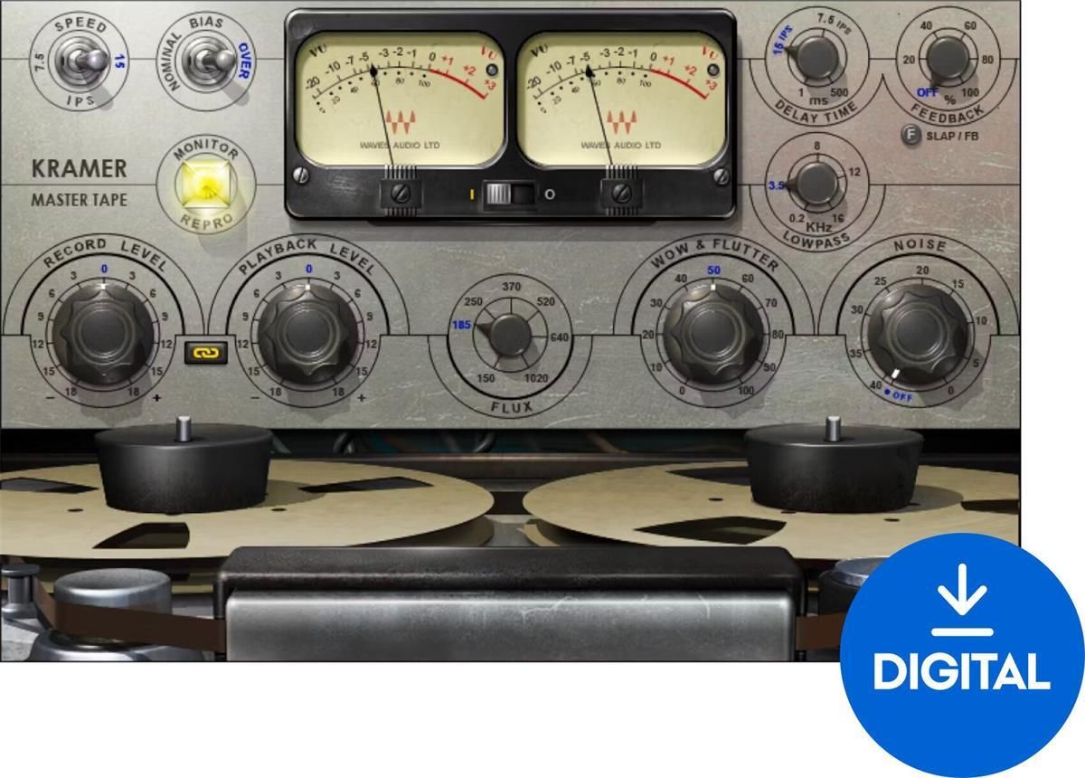Program muzyczny Waves Kramer Master Tape Wtyczka Tape Machine ESD ...