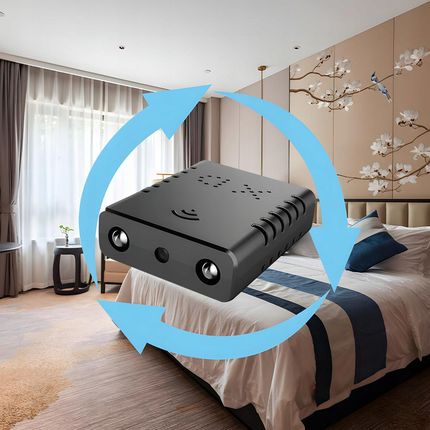 Dexxer Mini Kamera Szpiegowska Ip Wifi Ukryta Full Hd Zdalny Podgląd Aplikacja - zdjęcie 5
