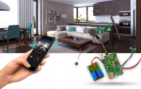 Ineotronic Mini Kamera Szpiegowska Ukryta Wifi Detekcja Ruch Podgląd Zdalny 2,4 5Ghz - zdjęcie 5