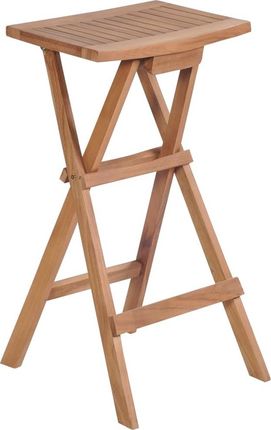 Dkd Home Decor Składane Stołki Barowe 2szt. Lite Drewno Tekowe (45944727) - zdjęcie 2