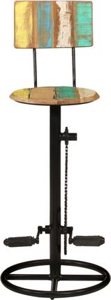 Dkd Home Decor Stołek Barowy 2szt. Lite Drewno Z Odzysku (459338219) - zdjęcie 2