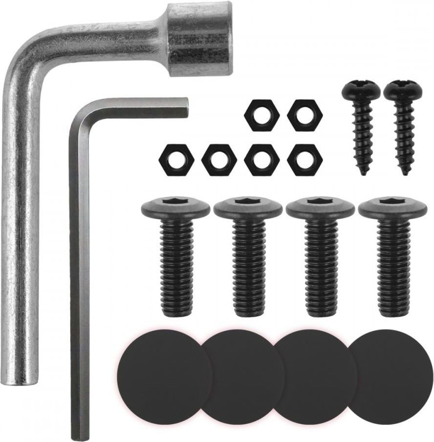 Maclean Mobile Monitor/TV Floor Stand, Gas Spring, 17"-35", 2-10kg - View #3