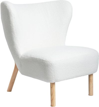 Homla Fotel Ruka W Tkaninie Teddy Ecru 69X80X79Cm