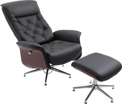 Homcom Leżanka Homdotcom 360 Stopni Obrotu 145 Pochylenia Czarny Kopia (833654)