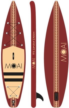 Moai Pompowana Deska Sup Touring Ultra Light 12'6 Z Wiosłem Kolorowe - zdjęcie 2