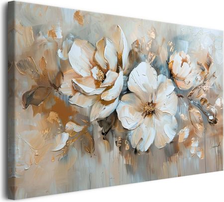 Naklejkomania Nowoczesny Obraz Na Płótnie Replika Bukiet Jasnych Kwiatów 60X90