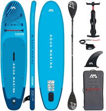 Zdjęcie Aqua Marina Deska Do Pływania Sup Fusion 330Cm Niebieski+ Wiosło Dual Tech - Dynów