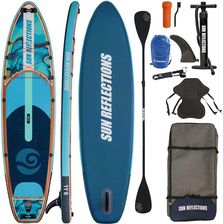 Zdjęcie Campsup Deska Sup Pompowana Sun Reflections L 11'6" Combo Niebieskie - Pakość