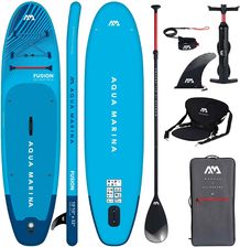Zdjęcie Aqua Marina Deska Sup Pompowana Fusion 330Cm Niebieski+ Siedzisko Kajakowe - Dynów