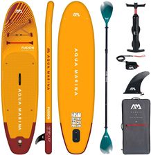 Zdjęcie Aqua Marina Deska Sup Fusion 10'10" Bt 23Fup Z Wiosłem 2W1 Dual Tech 2024 Białe - Bielsko-Biała