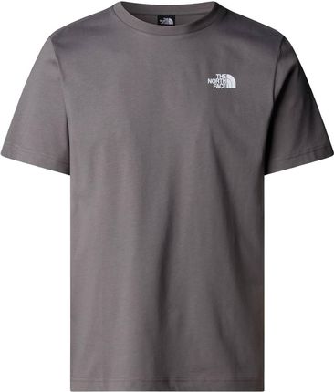 Koszulka męska The North Face S/S REDBOX szara NF0A87NPARX