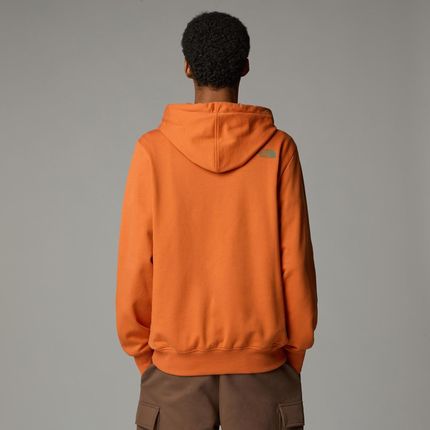 Bluza z kapturem męska The North Face OUTDOOR GRAPHIC pomarańczowa NF0A8C206IG - zdjęcie 2